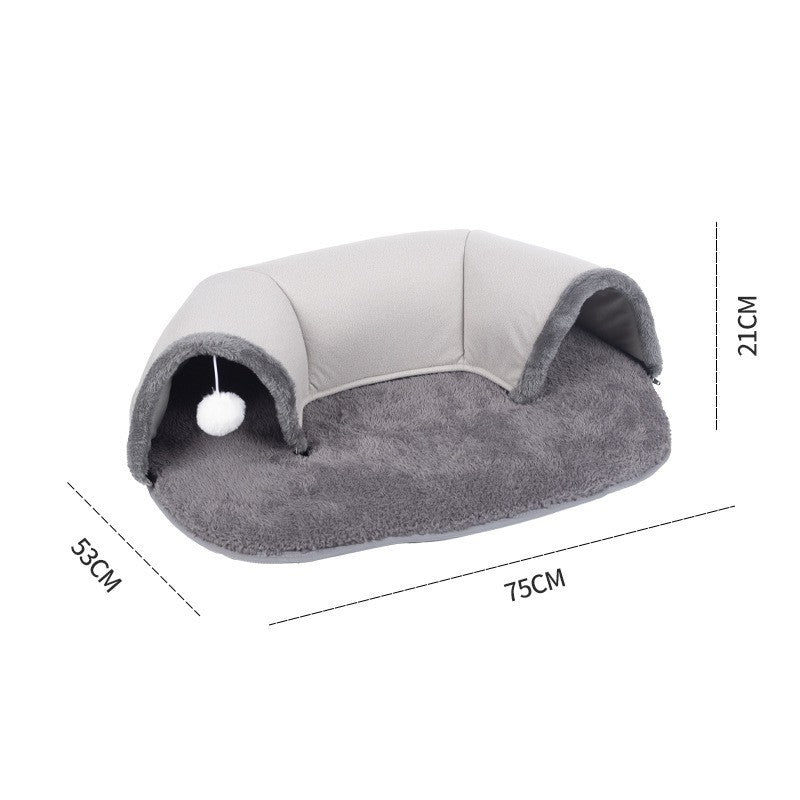 Cat Nest &Tunnel Plush