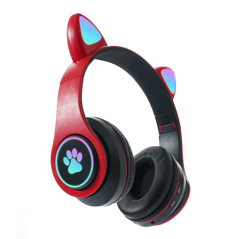 Cute Cat Ear Luminous Headset