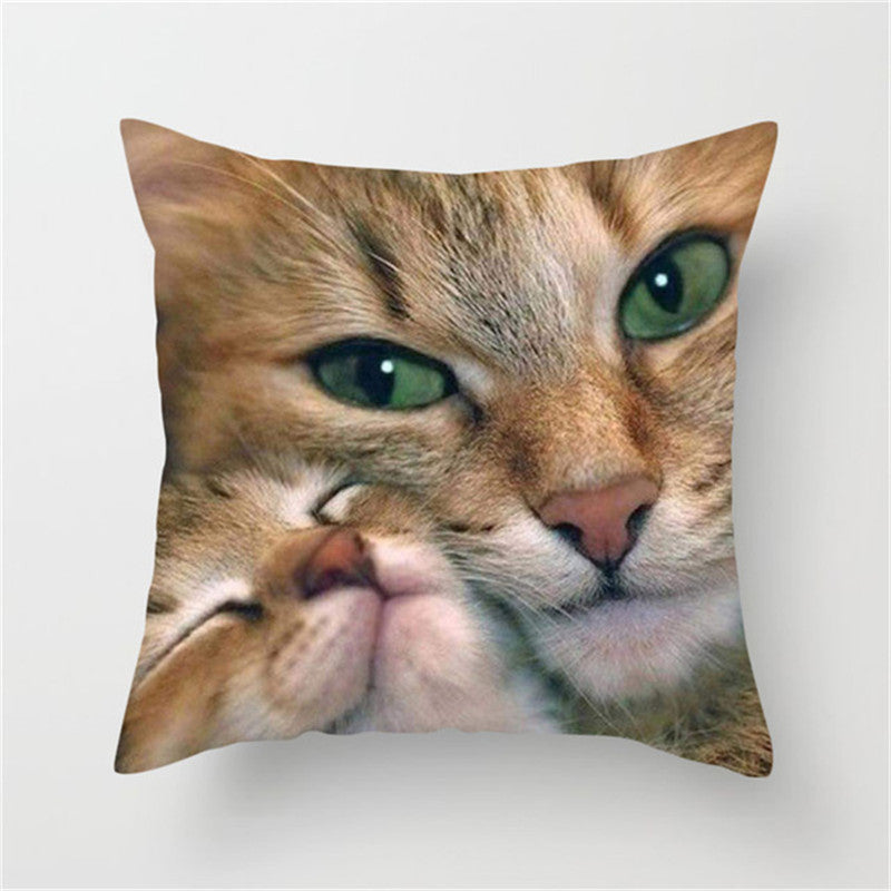 Cute Cat Pillowcase