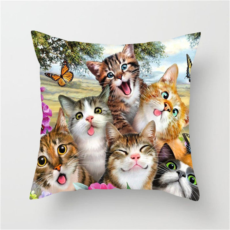 Cute Cat Pillowcase