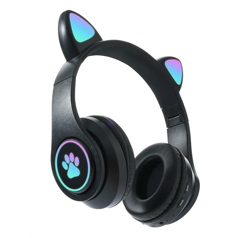 Cute Cat Ear Luminous Headset