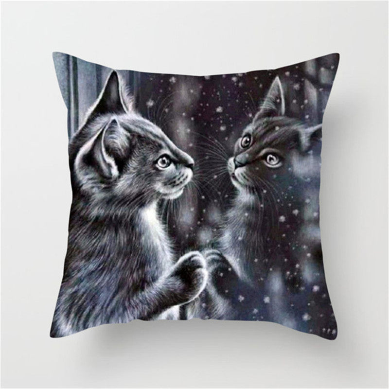 Cute Cat Pillowcase