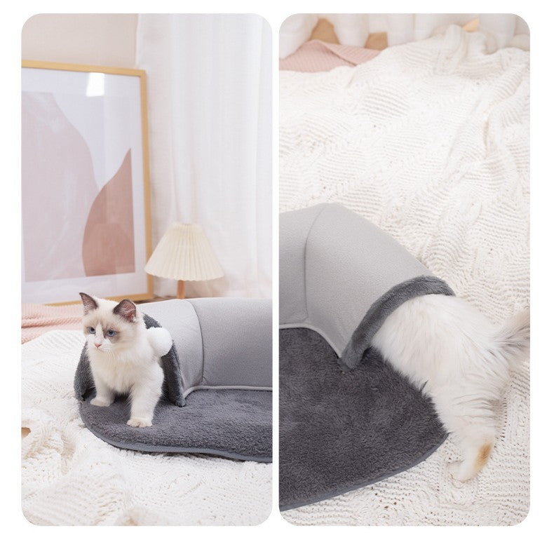 Cat Nest &Tunnel Plush