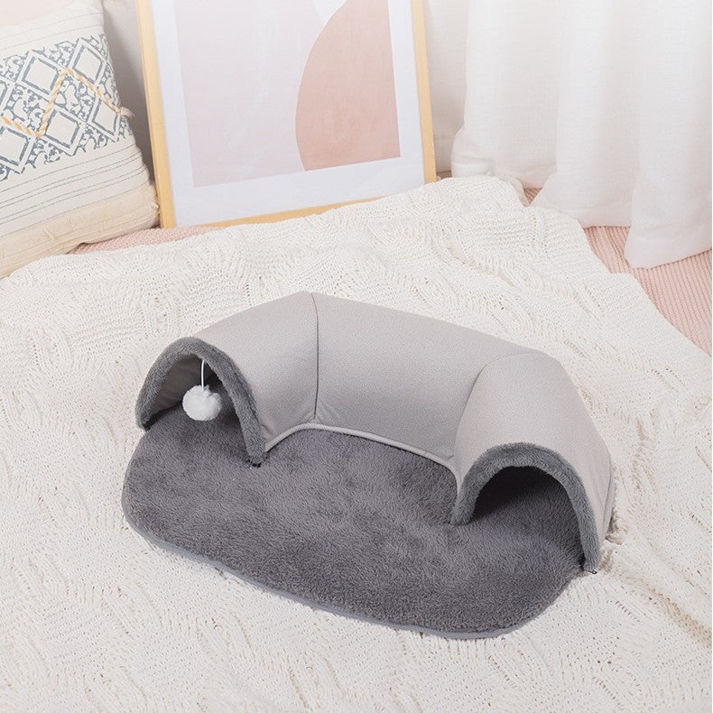 Cat Nest &Tunnel Plush