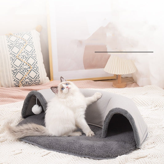 Cat Nest &Tunnel Plush