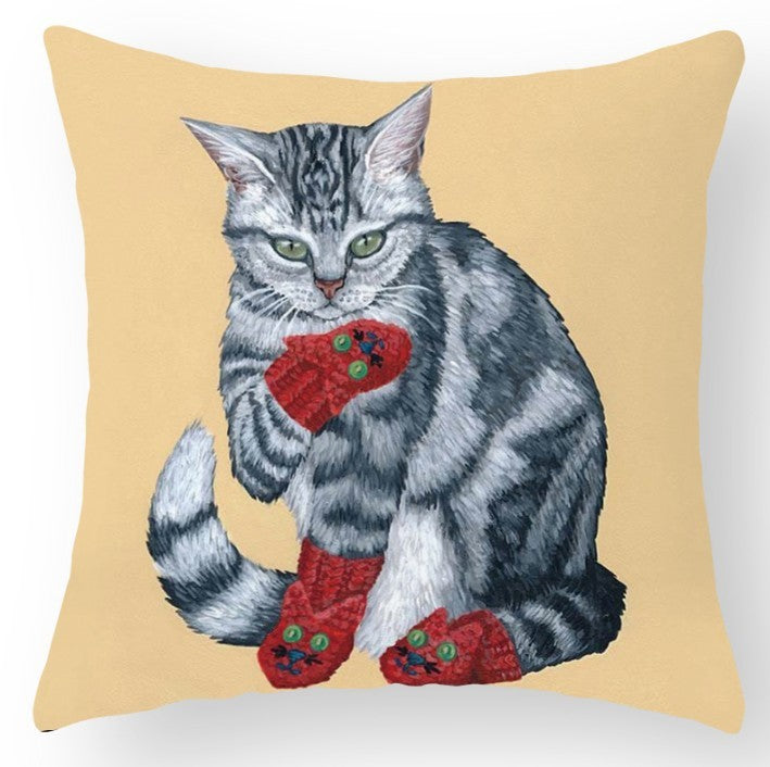 Cute Cat Pillowcase