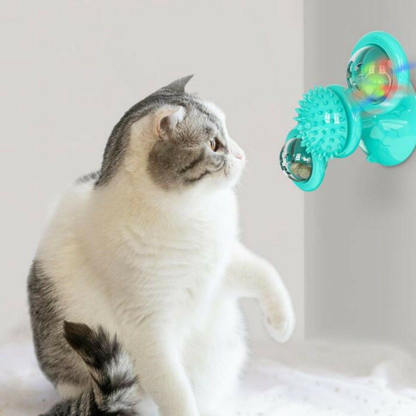 Rotating Interactive Cat Toy