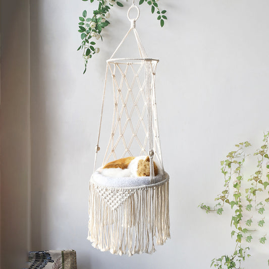 Macrame Cat Hammock